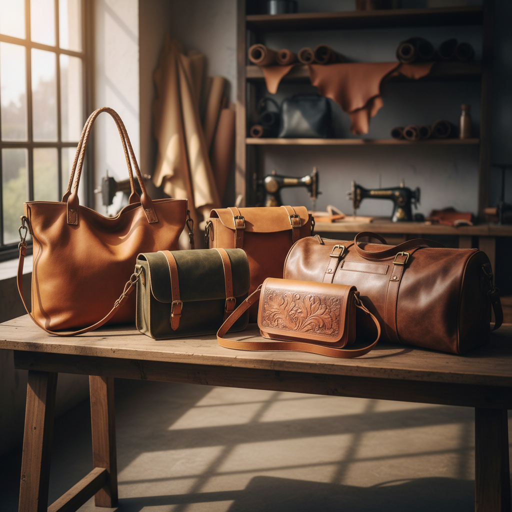 Real Leather Bags for Women
