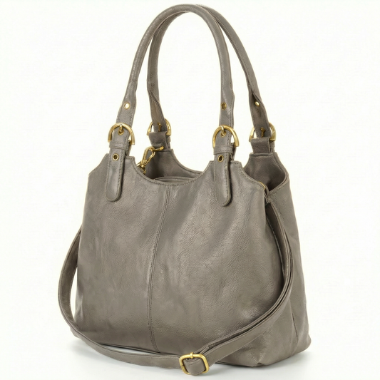 The Everyday Structured Shoulder – Spacious Vegan Tote Bag - The Mayfair Tote